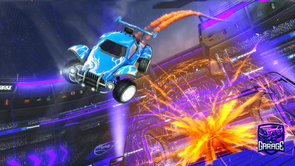 A Rocket League car design from synx1234