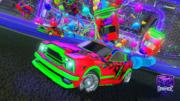 A Rocket League car design from VX_Clauz