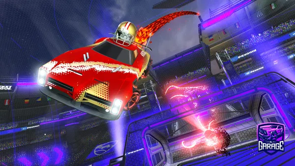 A Rocket League car design from HELL78