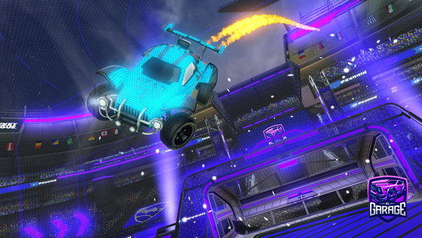 A Rocket League car design from IPA_4nToNyXonps4