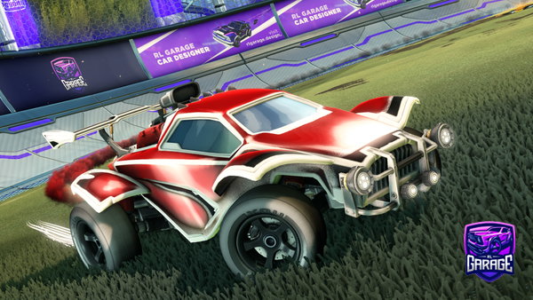 A Rocket League car design from blancotitanio