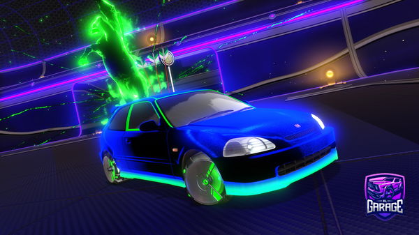 A Rocket League car design from TucanRWtwich