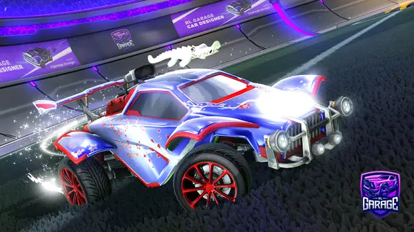 A Rocket League car design from thelittlepunks
