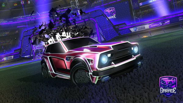 A Rocket League car design from BronzyBV