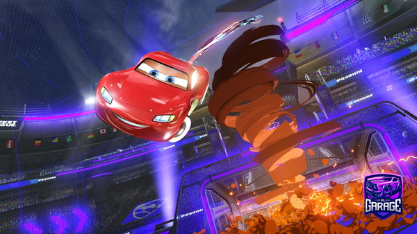A Rocket League car design from Cheesefeet209
