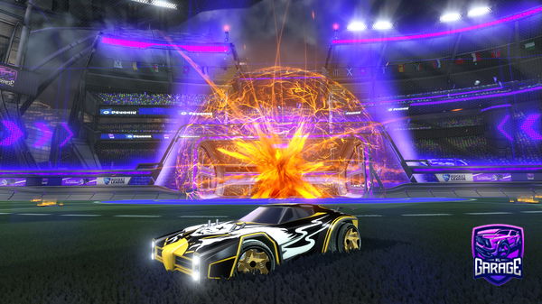 A Rocket League car design from DrChucklezz