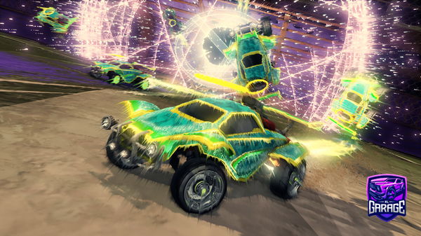 A Rocket League car design from Nexoyzz