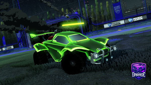 A Rocket League car design from raven10