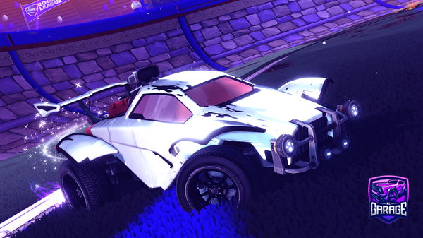 A Rocket League car design from BluefireMeit