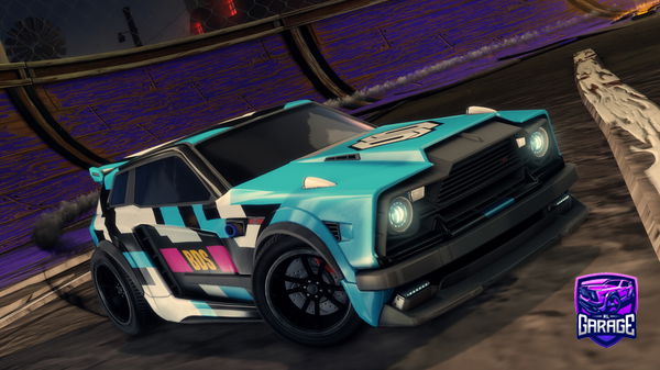 A Rocket League car design from arthurroos