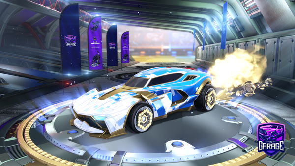 A Rocket League car design from I_like_cars_12