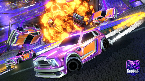 A Rocket League car design from RedRaven4048