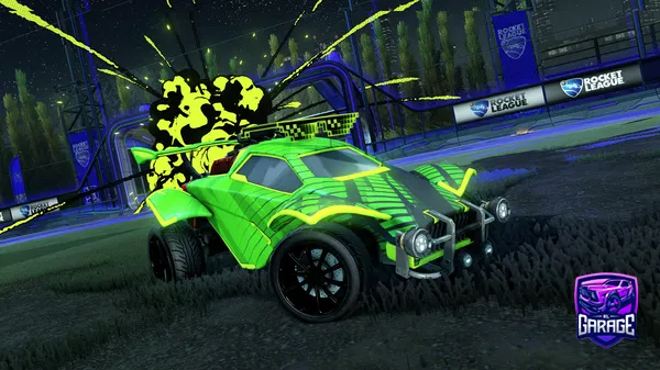 A Rocket League car design from Xn2sL