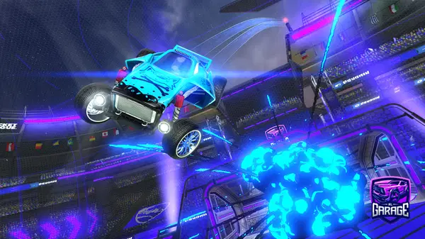 A Rocket League car design from funkyrome14