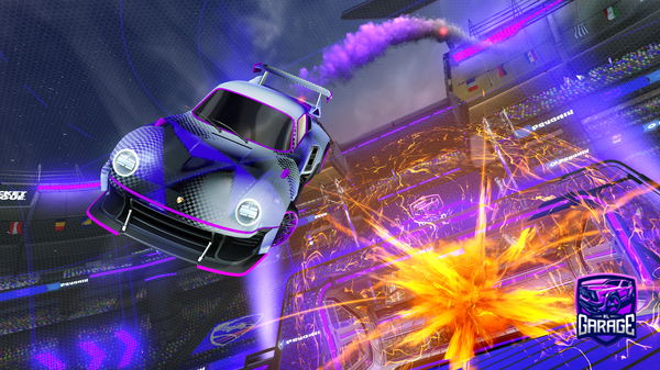 A Rocket League car design from Germzzz