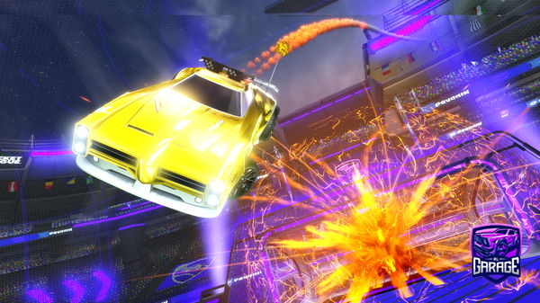 A Rocket League car design from TS9