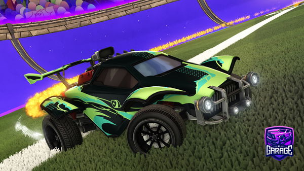 A Rocket League car design from MickeyL