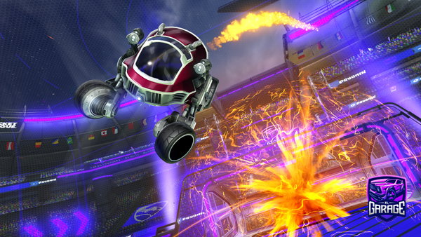 A Rocket League car design from bbjb