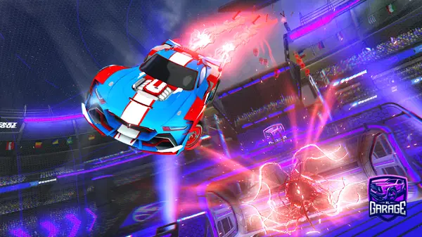 A Rocket League car design from eveni11