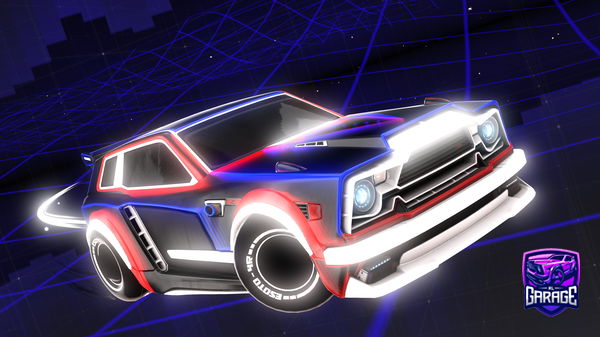 A Rocket League car design from -KOS-