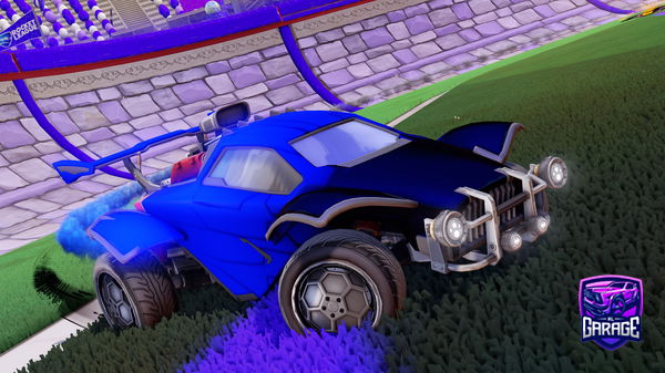 A Rocket League car design from _Notmondo_