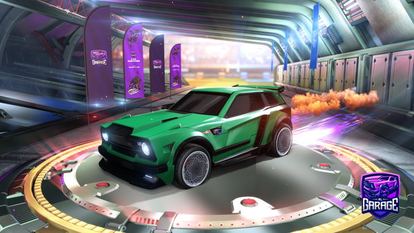 A Rocket League car design from Tecnikaz