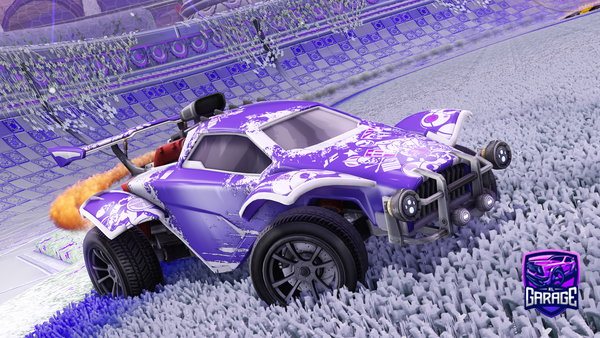 A Rocket League car design from Vzzxo