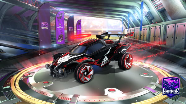 A Rocket League car design from WWWQ999