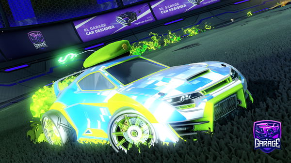 A Rocket League car design from Nikzik_