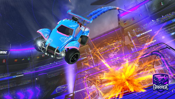 A Rocket League car design from EhPigeon