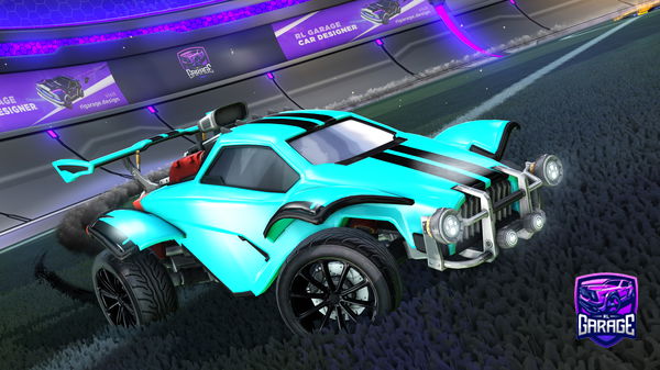 A Rocket League car design from NetfishHun