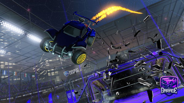 A Rocket League car design from forgives