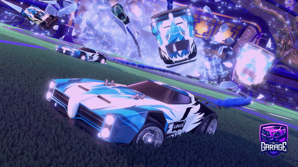 A Rocket League car design from RomelITO