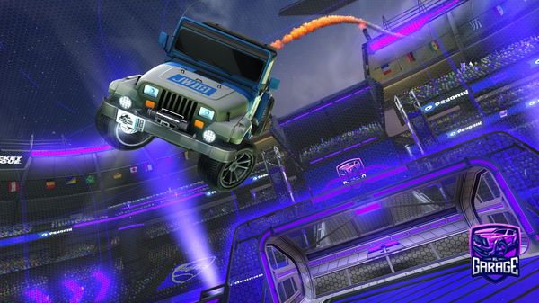 A Rocket League car design from KeenStoat91