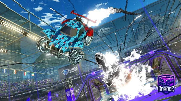 A Rocket League car design from Lenk87