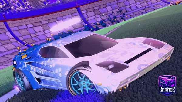 A Rocket League car design from izaiahwizz