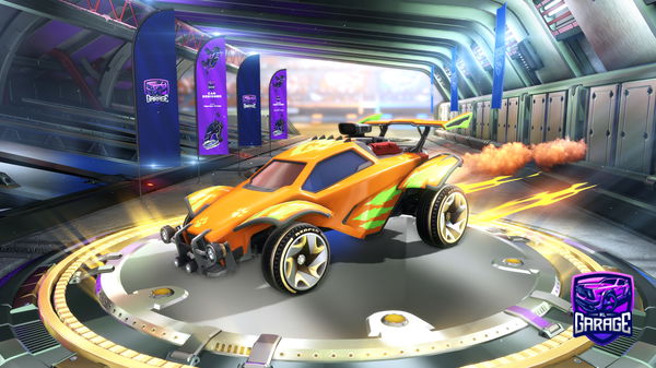 A Rocket League car design from Wwasteel_