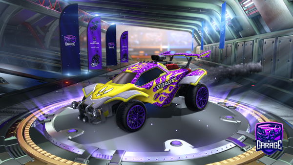 A Rocket League car design from kt_viktor