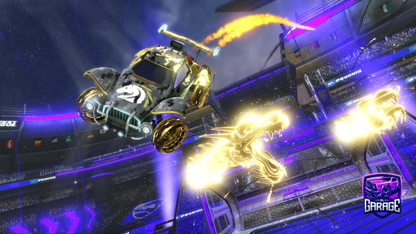 A Rocket League car design from xiw