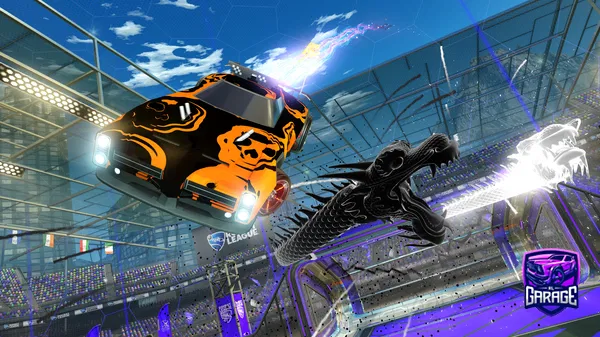 A Rocket League car design from XD_Capitan_Legnata