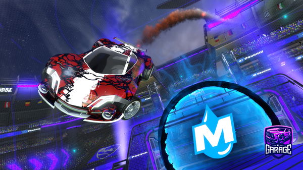 A Rocket League car design from BurntSiennaEndo