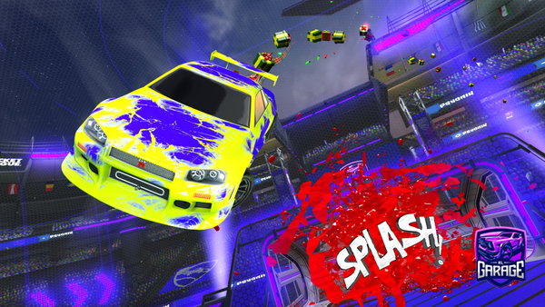 A Rocket League car design from seanruth