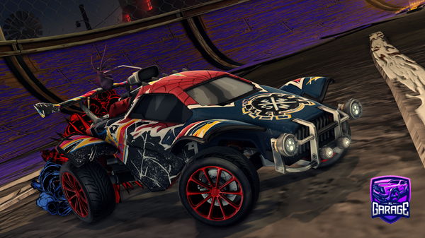 A Rocket League car design from ItsGiuze