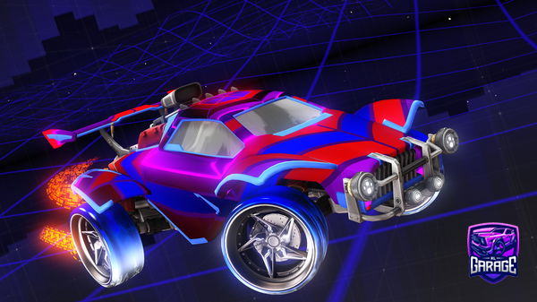 A Rocket League car design from mois10yt