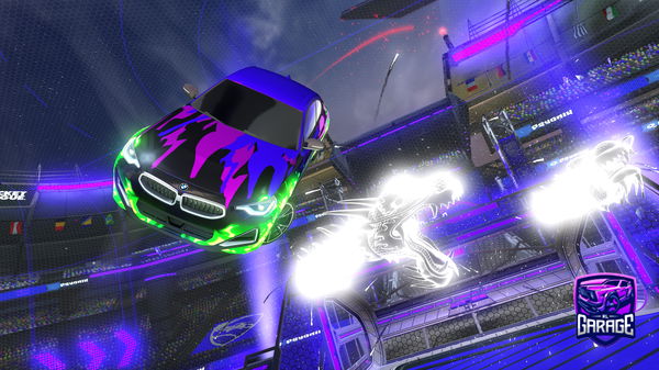 A Rocket League car design from Cake-RL