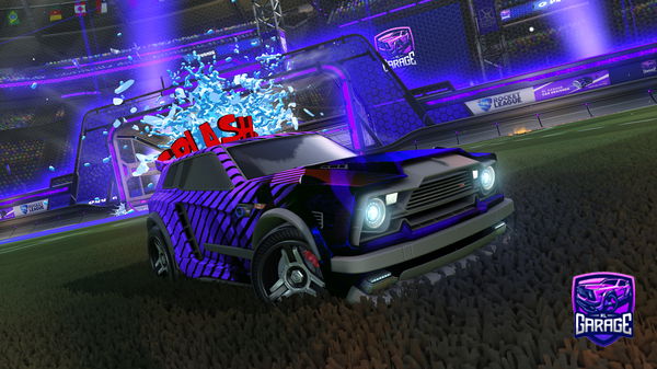 A Rocket League car design from LegalHyperion