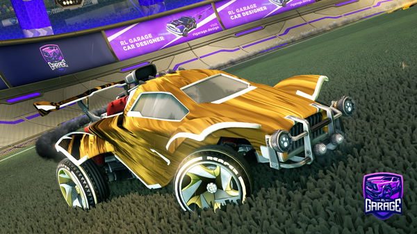 A Rocket League car design from iToasted