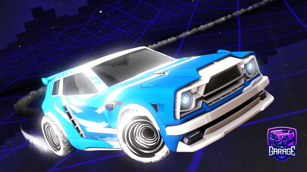 A Rocket League car design from Bad_plat_L