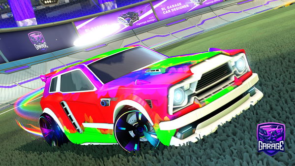 A Rocket League car design from Mrmackey