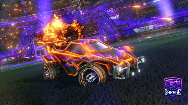 A Rocket League car design from bwfcmat1997